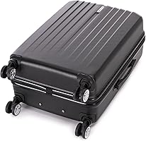 Amazon.com | Rockland Malibu Hardside Spinner Wheel Luggage, Black